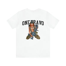 Load image into Gallery viewer, One Bravo Nose Art Unisex Tee