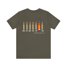 Load image into Gallery viewer, Mans Weekly Schedule Unisex Tee