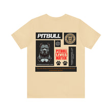 Load image into Gallery viewer, Pitbull Lives Matter Unisex Streetwear Tee
