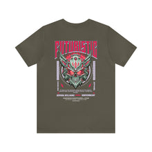 Load image into Gallery viewer, Futuristic Mecha Head Unisex Streetwear Tee