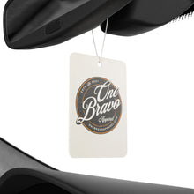 Load image into Gallery viewer, Vintage One Bravo Apparel Logo Air Freshener