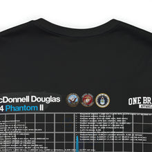 Load image into Gallery viewer, F-4 Phantom II Aircraft Unisex Tee