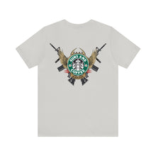 Load image into Gallery viewer, Guns and Coffee Unisex Tee