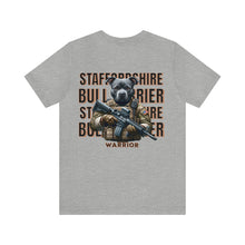 Load image into Gallery viewer, Staffordshire Bull Terrier Animal Warrior Unisex Tee