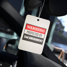 Load image into Gallery viewer, Protected By 2nd Ammendment Air Freshener