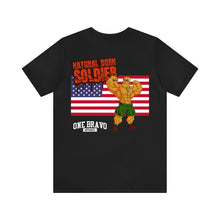 Load image into Gallery viewer, Natural Born Soldier Unisex Tee