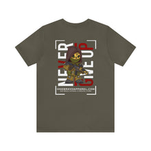 Load image into Gallery viewer, Never Give Up Unisex Tee