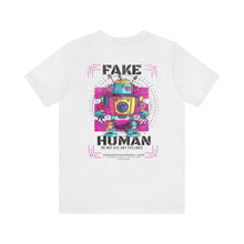 Load image into Gallery viewer, Fake Human Unisex Streetwear Tee