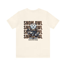Load image into Gallery viewer, Snow Owl Animal Warrior Unisex Tee