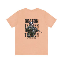 Load image into Gallery viewer, Boston Terrier Animal Warrior Unisex Tee