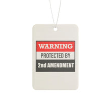 Load image into Gallery viewer, Protected By 2nd Ammendment Air Freshener