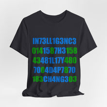 Load image into Gallery viewer, Intelligence Unisex Jersey Short Sleeve Tee