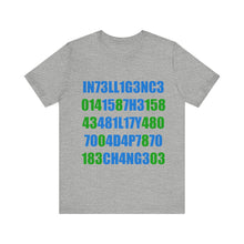 Load image into Gallery viewer, Intelligence Unisex Jersey Short Sleeve Tee