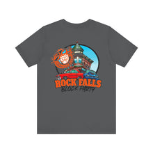 Load image into Gallery viewer, Rock Falls Block Party Unisex Tee