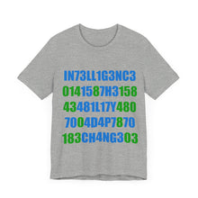Load image into Gallery viewer, Intelligence Unisex Jersey Short Sleeve Tee