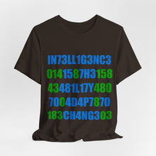 Load image into Gallery viewer, Intelligence Unisex Jersey Short Sleeve Tee