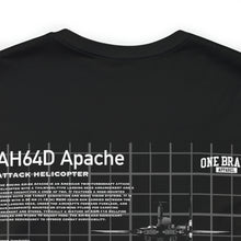 Load image into Gallery viewer, AH64D Apache Aircraft Unisex Tee