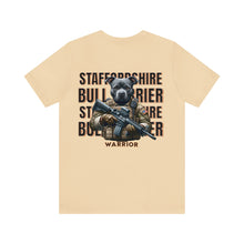 Load image into Gallery viewer, Staffordshire Bull Terrier Animal Warrior Unisex Tee