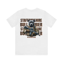 Load image into Gallery viewer, Staffordshire Bull Terrier Animal Warrior Unisex Tee