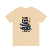 Load image into Gallery viewer, Sloth Animal Warrior Unisex Tee