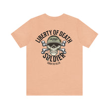 Load image into Gallery viewer, Liberty Of Death Soldier Unisex Tee