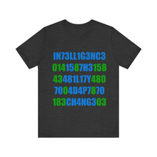 Load image into Gallery viewer, Intelligence Unisex Jersey Short Sleeve Tee