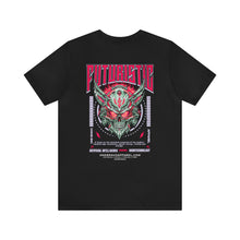 Load image into Gallery viewer, Futuristic Mecha Head Unisex Streetwear Tee