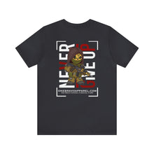 Load image into Gallery viewer, Never Give Up Unisex Tee