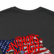 Load image into Gallery viewer, Anchors Aweigh Nose Art Unisex Tee