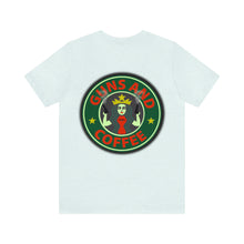 Load image into Gallery viewer, Guns And Coffee Unisex Tee