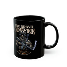 Load image into Gallery viewer, Deploy Flavor, Command Satisfaction Ceramic Black Mug (11oz)