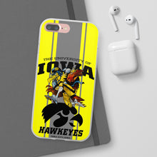 Load image into Gallery viewer, Iowa University Football Flexi Phone Case