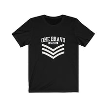 Load image into Gallery viewer, One Bravo Sgt. Logo Unisex Tee