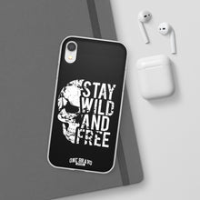 Load image into Gallery viewer, Stay Wild and Free Flexi Phone Case