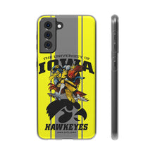 Load image into Gallery viewer, Iowa University Football Flexi Phone Case
