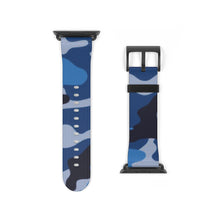 Load image into Gallery viewer, Blue Camo Apple Watch Band