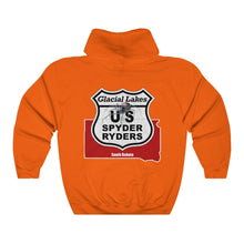 Load image into Gallery viewer, Glacial Lakes Chapter Logo Unisex Hooded Sweatshirt