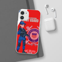 Load image into Gallery viewer, United States Coast Guard Flexi Phone Case