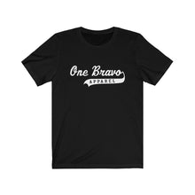 Load image into Gallery viewer, One Bravo Tail Logo(Lt.) Unisex Tee