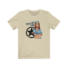 Load image into Gallery viewer, Take-Off Time Nose Art Unisex Tee