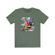 Load image into Gallery viewer, Bombs Away Nose Art Unisex Tee