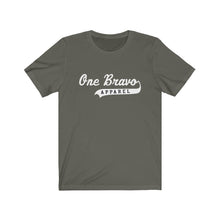 Load image into Gallery viewer, One Bravo Tail Logo(Lt.) Unisex Tee