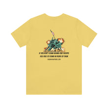 Load image into Gallery viewer, Stand Behind Our Troops Unisex Tee