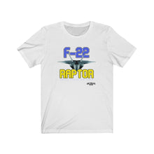 Load image into Gallery viewer, F-22 Raptor Aircraft Unisex Tee