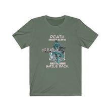 Load image into Gallery viewer, Death Smiles At All Of Us Unisex Tee