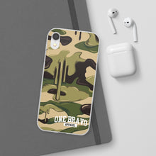 Load image into Gallery viewer, One Bravo Dripping Camo Flexi Phone Case