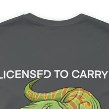 Load image into Gallery viewer, Licensed To Carry Small Arms Unisex Tee