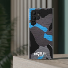 Load image into Gallery viewer, One Bravo Blue Camo Flexi Phone Case