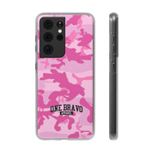 Load image into Gallery viewer, One Bravo Pink Camo Flexi Phone Case