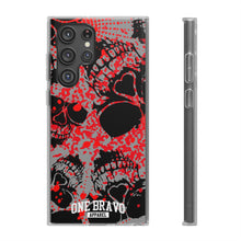 Load image into Gallery viewer, One Bravo Skull Flexi Phone Case